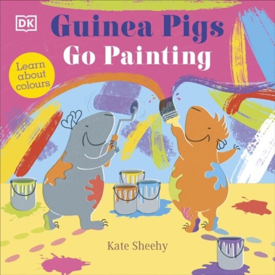 Guinea Pigs Go Painting  Learn Your Colours