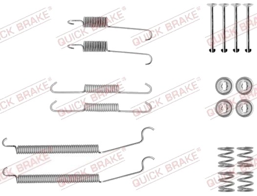 Tilbehørsett bremsesko QUICK BRAKE 105 0039