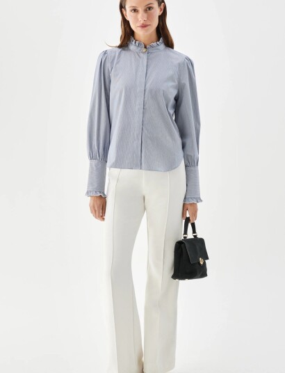 BUSNEL Maira Blouse Stripe Blue 44 BUSNEL Maira Blouse Stripe Blue 44