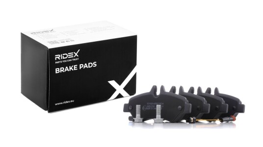 Bremseklosser RIDEX 402B0744