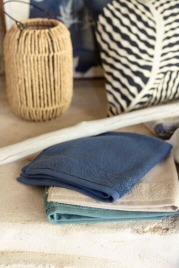 Vivaraise Curl Handtowl Linen 50X50 Vivaraise Curl Handtowl Linen 50X50