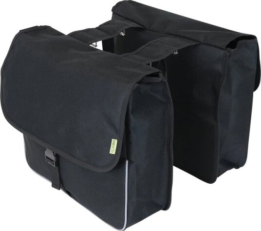 Sykkelveske Dresco Basic Dobbel svart 26 L