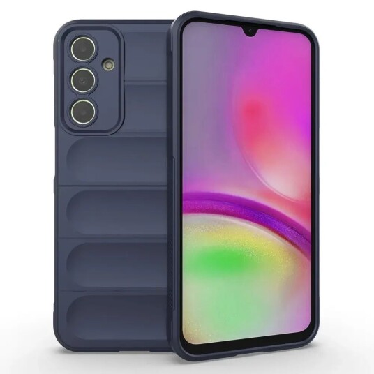 INCOVER Samsung Galaxy A25 (5G) Fleksibelt Plastdeksel - Mørke Grå
