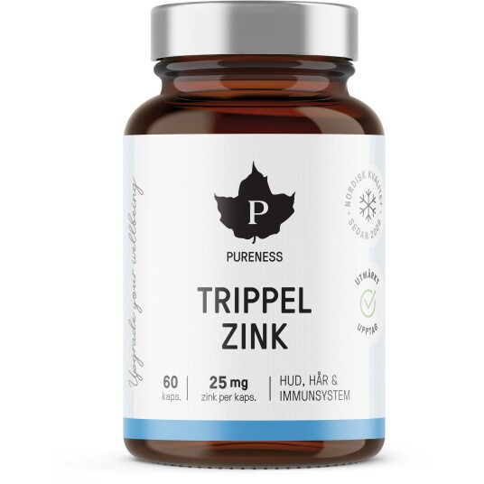 Pureness Trippel Zink 60 stk Pureness Trippel Zink 60 stk