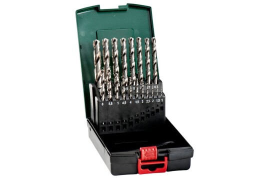Metabo 627097000 Metallspiralbor-Set Med 19 Deler 1–8,5 Mm