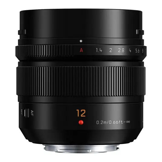 Panasonic Leica DG Summilux 12 mm vidvinkelobjektiv f/1.4 for Micro Four Thirds Panasonic Leica DG Summilux 12 mm vidvinkelobjektiv f/1.4 for Micro Four Thirds