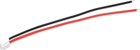 Strømledning JST 2-pins 10cm Strømledning JST 2-pins 10cm
