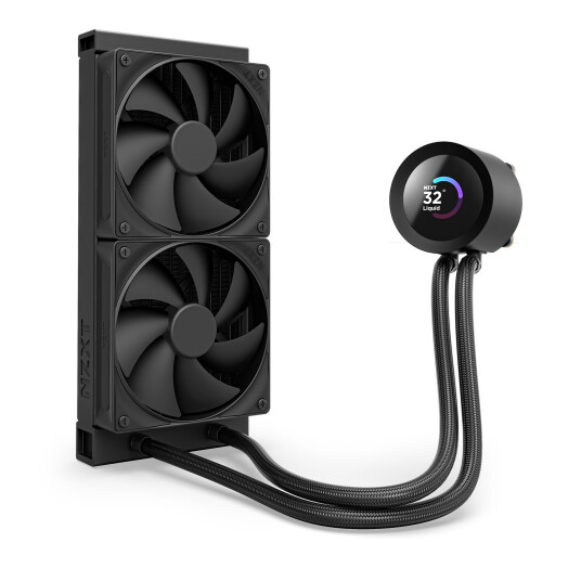 NZXT Kraken Plus 240 AiO kjøler sort NZXT Kraken Plus 240 AiO kjøler sort