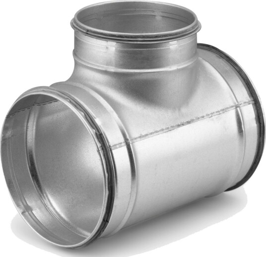 T-Rør Fresh Galvanisert Ø100/100 mm