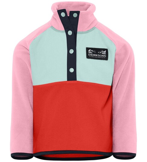 Didriksons Monte Kids Half Bu 5 Pink 122 Didriksons Monte Kids Half Bu 5 Pink 122