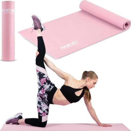 Neo-Sport Treningsmatte Ns-921 173 Cm X 61 Cm X 0,6 Cm Rosa