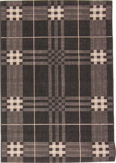 Wilton teppe Sacramento sort/sand Størrelse: 135 x 195 cm
