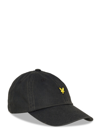 Lyle & Scott Washed Cap Black ONE SIZE Lyle & Scott Washed Cap Black ONE SIZE