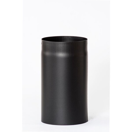 Tolmer Røkrør Ø125x250 2.0mm Varmebestandig Sort Lakk Tolmer Røkrør Ø125x250 2.0mm Varmebestandig Sort Lakk