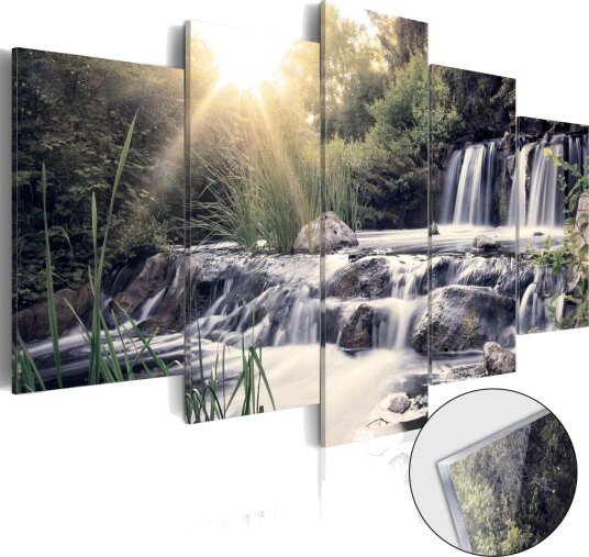 Bilde På Akryl Waterfall Of Dreams 100x50 Artgeist sp. z o. o.