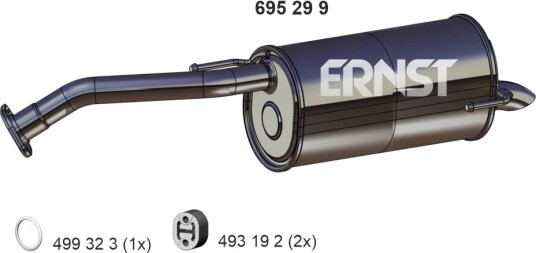 Bakre eksospotte ERNST 695299 Bakre eksospotte ERNST 695299