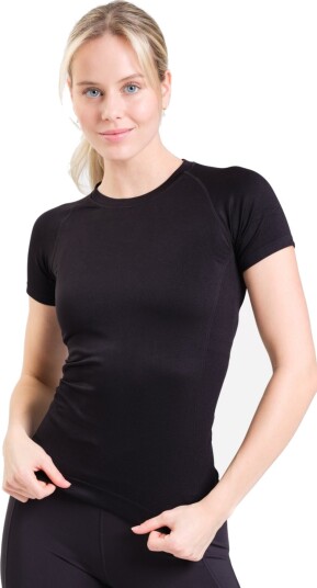 LEVITY Essential Seamless T-shirt Black Beauty S