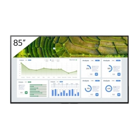 Sony 85" FW-85BZ30L 4K HDR LCD Skiltdisplay med Wi-Fi Sony 85" FW-85BZ30L 4K HDR LCD Skiltdisplay med Wi-Fi
