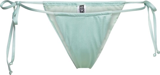 Pieces Pcvenize Bikini Tanga Brazil Sww Blue XL