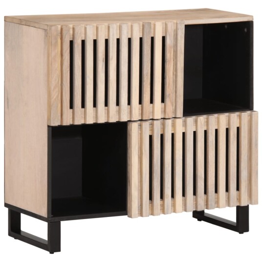 Skjenk 80x34x75 cm heltre mango