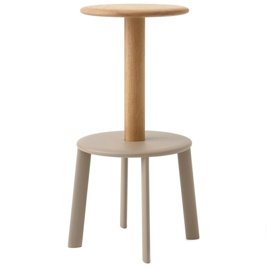 &Tradition Massif AV40 Barstol 75 cm Eik / Gråbeige &Tradition Massif AV40 Barstol 75 cm Eik / Gråbeige