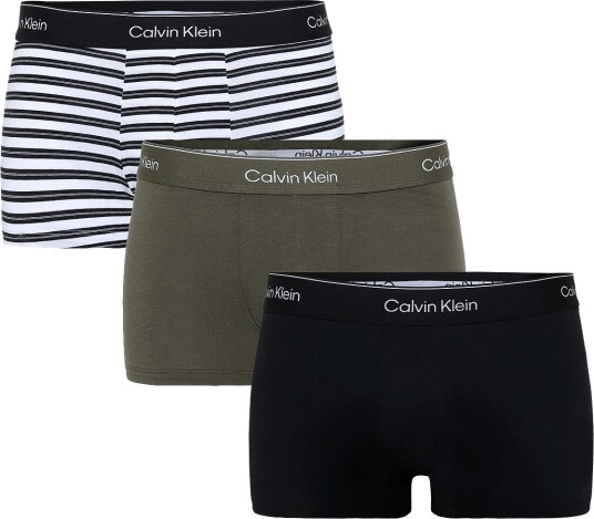 Calvin Klein Low Rise Trunk 3Pk Black XXL Calvin Klein Low Rise Trunk 3Pk Black XXL