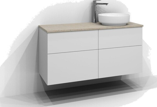 Svedbergs Poem Benkeplate Kvarts / 120cm Høyre SV-21202-H Svedbergs Poem Benkeplate Kvarts / 120cm Høyre SV-21202-H
