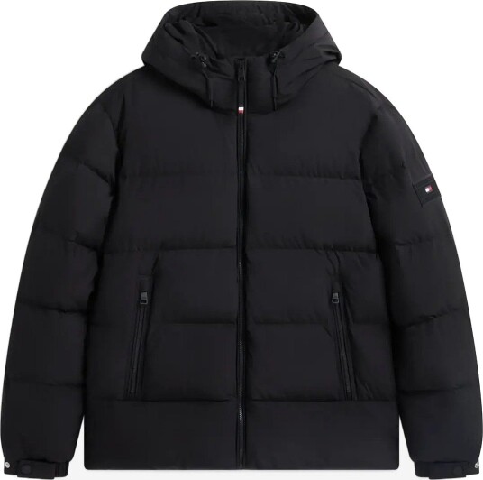 Tommy Hilfiger Down Hooded Puffer Jkt BLACK XXL