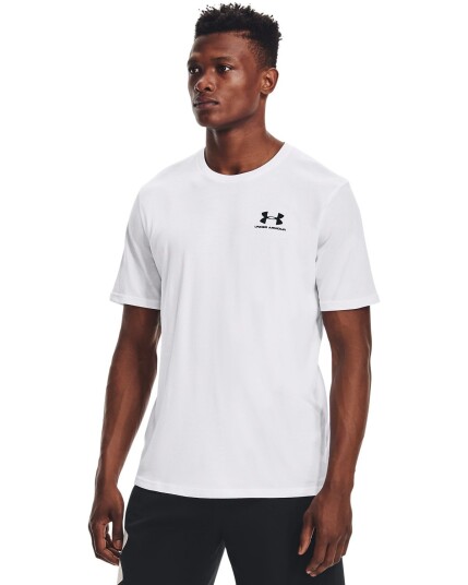 Under Armour Sportstyle LC SS White - M