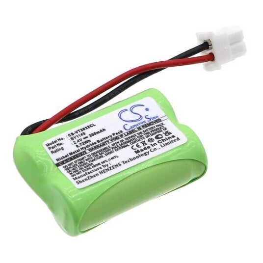 Vtech VT2032WT batteri (300 mAh 2.4 V) Vtech VT2032WT batteri (300 mAh 2.4 V)