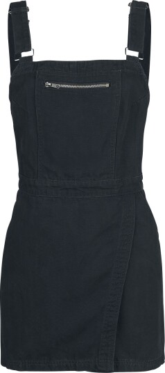Forplay Kort kjole   Latzwickelkleid   S til 5XL   Damer   svart