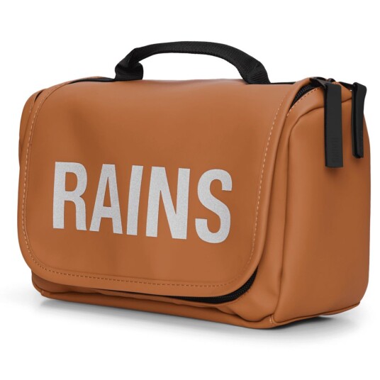 Rains Texel Wash Bag W3 Henge toalettmappe Rust