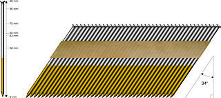 Mft Spikring stavspiker 34gr 3190 a4 a2000 syrefast ringet