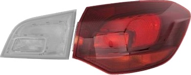 VAN WEZEL 3751936 Baklykt