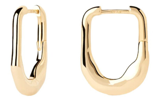 PDPAOLA Magma Øredobber Gullbelagt sølv AR01-C28-U - Dame - 925 sterling silver