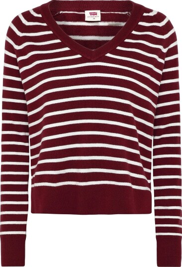 Levi"s® Super Soft Vneck Pullover Pari   REDS   L