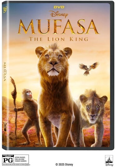 Mufasa: The Lion King DVD