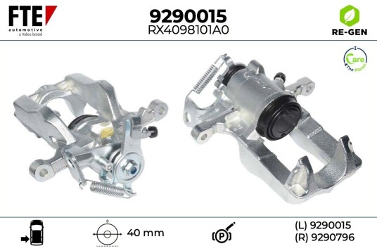FTE 9290015 Bremsecaliper FTE 9290015 Bremsecaliper