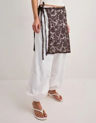 Pieces Svart Pcjova Mw Sarong Skirt D2D