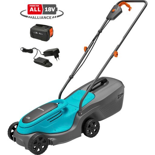 Gardena PowerMax 30/18V P4A komplett (4,0Ah batteri + standardladdare)