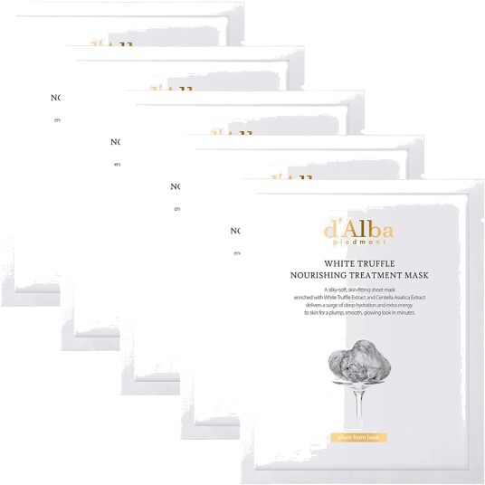 d’Alba D"alba   White Truffle Nourishing Treatment Mask   Nude   5 PCS
