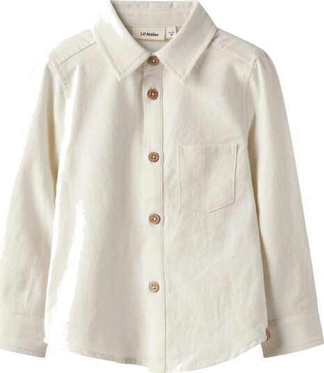 Lil'Atelier Turtledove Nmmhadam Ls Skjorte Lil 92