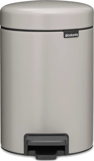 Brabantia New Icon pedalbøtte 3 liter Soft grey