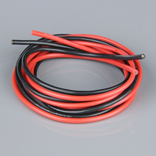 Radient 010142 SILICONE WIRE 16AWG 252 STRAND 4FT / 1.2M RED- Radient 010142 SILICONE WIRE 16AWG 252 STRAND 4FT / 1.2M RED-