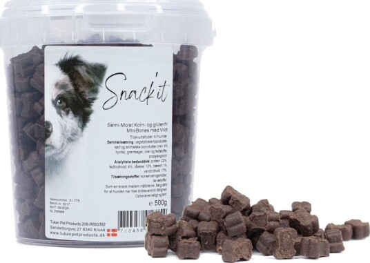 Snack´it Snack it Semi Moist Mini Bones W game 01 775 500 g Snack´it Snack it Semi Moist Mini Bones W game 01 775 500 g