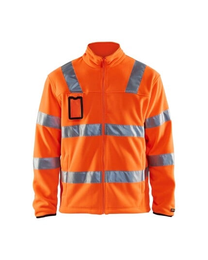 Blåkläder Jakke Fleece Varsel oransje S