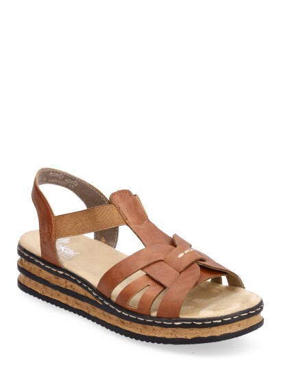 Rieker Rieker Ladies" Sandals 62918 22 Brown Brown 39 Rieker Rieker Ladies" Sandals 62918 22 Brown Brown 39