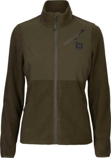 Härkila Fjell Fleecejakke Dame Hunting Green/willow Green