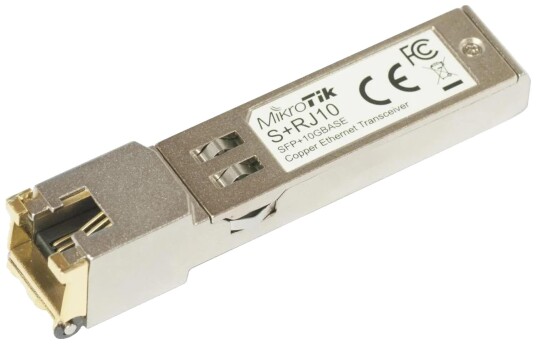 MikroTik S+RJ10 Modul RJ45 SFP+ 10/100/1000M-2.5G-5G-10G