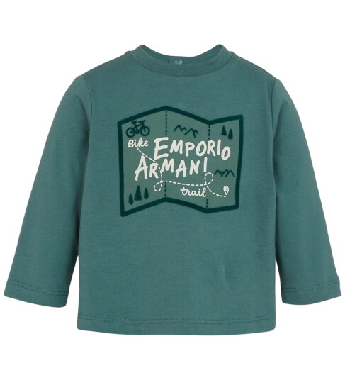 Giorgio Armani Emporio Armani Genser Sølv Smerte m. Trykk Emporio Armani 12 md Genser Grønn 80